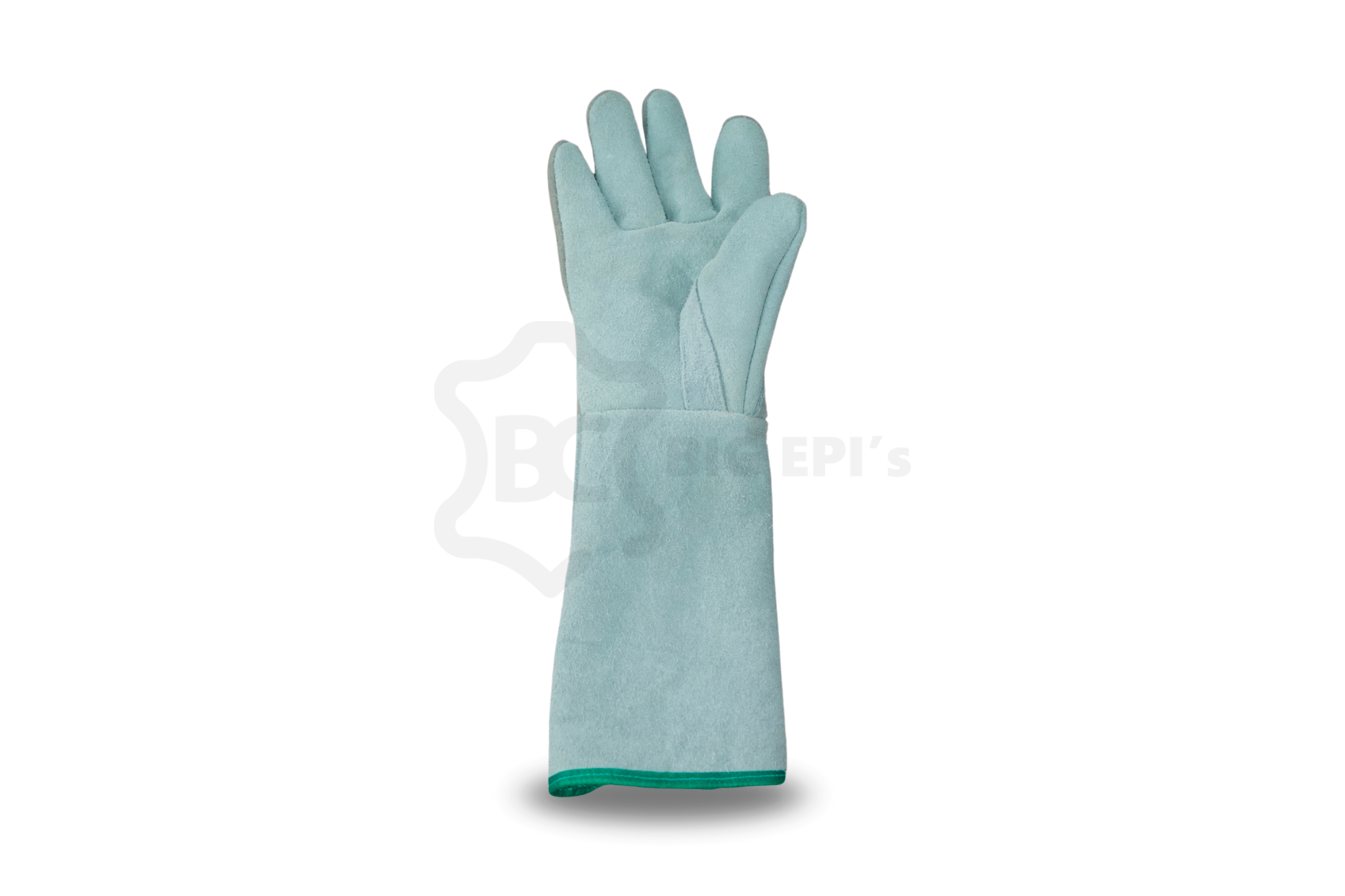 Luva de Raspa Punho 20 com dorso de tecido